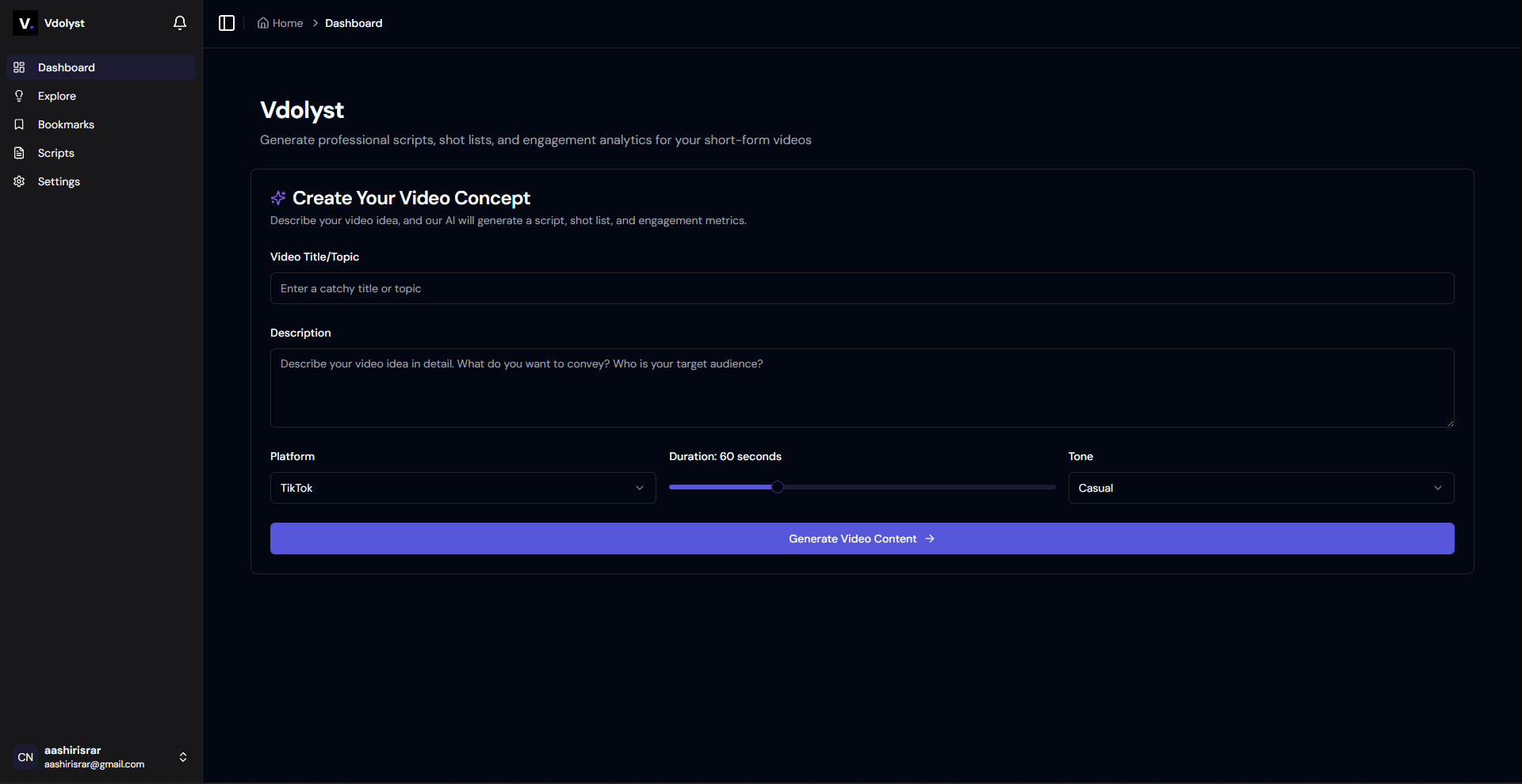 Dashboard Preview